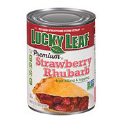 Lucky Leaf Strawberry Rhubarb Fruit Filling & Topping
