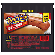 Ball Park Bun Size Beef Franks Hot Dogs