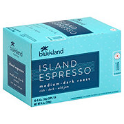 Blue Island Island Espresso Blend Medium Dark Roast Single Serve Coffee K Cups
