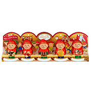 Lindt Milk Chocolate Elves Christmas Candy, 5 pc