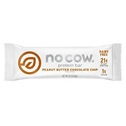 No Cow Dairy-Free 21g Protein Bar - Peanut Butter Chocolate Chip