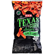 H-E-B Texas Corn Chips - Chile Limón
