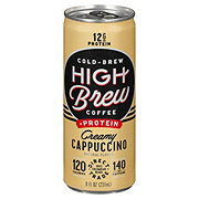 High Brew Coffee + Protein Creamy Cappucino