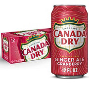 Canada Dry Cranberry Ginger Ale Soda 12 pk Cans