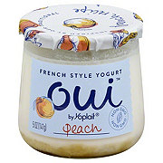 Yoplait Oui Peach French Style Yogurt
