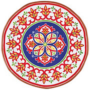 Cocinaware Mosaic Melamine Round Platter