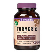 Bluebonnet Standardized Turmeric Root Extract Vegetable Capsules