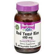 Bluebonnet Red Yeast Rice 600 mg Vegetable Capsules
