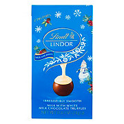 Lindt Lindor Milk with White Chocolate Truffles Christmas Candy