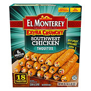 El Monterey Extra Crunchy Southwest Chicken Taquitos