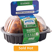 H-E-B Natural Rotisserie Chicken - Seasoned, Each