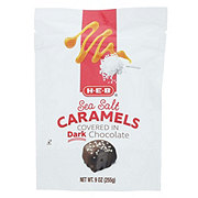 H-E-B Dark Chocolate-Covered Sea Salt Caramels