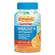 Emergen-C Immune+ with Vitamin D Gummies - Super Orange