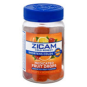 Zicam Cold Remedy Medicated Fruit Drops