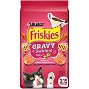 Friskies Purina Friskies Dry Cat Food, Gravy Swirlers