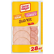Oscar Mayer Honey Ham & Honey Smoked Turkey Sub Kit