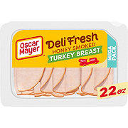 Oscar Mayer Deli Fresh Honey Smoked Sliced Turkey Breast Lunch Meat - Mega Pack