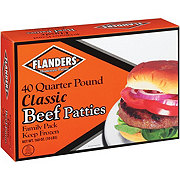 Flanders Classic Beef Patties Family Pack