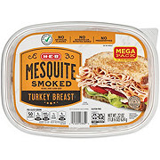 H-E-B Mesquite Smoked Turkey Breast - Mega Pack