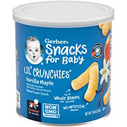 Gerber Snacks for Baby Lil' Crunchies - Vanilla Maple