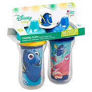 FINDING NEMO 2-Pack Insulated Spill-Proof Sippy Cups with One