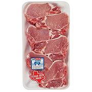 H-E-B Bone-In Center Cut Pork Chops, Thick Cut - Texas-Size Pack