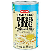 H-E-B Reduced Sodium Chicken Noodle Condensed Soup - Family Size