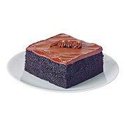 H-E-B Bakery Chocolate Fudge Cake Slice