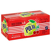 Polar Seltzer'ade Tart Cherry Limeade 12 oz Cans