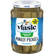 Vlasic Purely Pickles Kosher Dill Spears