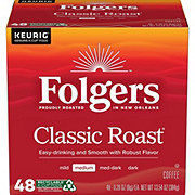 Folgers Classic Roast Medium Roast Single Serve Coffee K Cups
