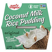 Sun Tropics Dairy-Free Coconut Milk Rice Pudding Cups - Original