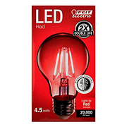 Feit Electric A19 4.5-Watt LED Light Bulb - Red