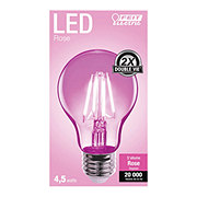 Feit Electric A19 4.5-Watt LED Light Bulb - Pink