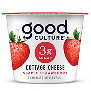 Good Culture 3G Sugar Strawberry Cottage Cheese