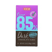 H-E-B 85% Cacao Dark Chocolate Bars