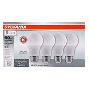 Sylvania A19 60-Watt Bright White LED Light Bulbs