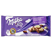 Milka Milk & White Chocolate Confection Bar