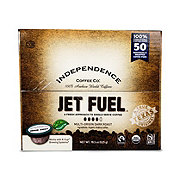 Independence Coffee Jet Fuel Dark Roast Single Serve Coffee Cups