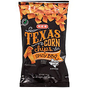H-E-B Texas Corn Chips - Spicy BBQ