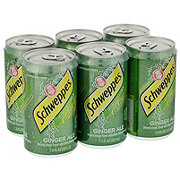 Schweppes Ginger Ale 7.5 oz Cans