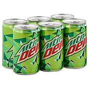 Mountain Dew Soda 7.5 oz Cans