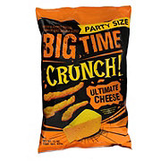 Big Time Crunch! Cheese-Flavored Snacks - Ultimate Cheese, Party-Size