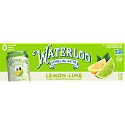 Waterloo Lemon-Lime Sparkling Water 12 pk Cans