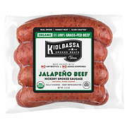 Kiolbassa Organic Grass-Fed Beef Smoked Sausage Links - Jalapeño