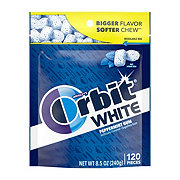 Orbit White Sugarfree Chewing Gum Value Pack Bag - Peppermint