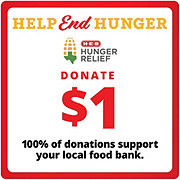 H-E-B Donation to Help End Hunger