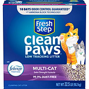 Fresh Step Clean Paws with Febreze Multi-Cat Clumping Litter