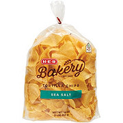 H-E-B Bakery Tortilla Chips - Sea Salt