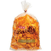 H-E-B Bakery Tortilla Chips - Chile Limon Flavored